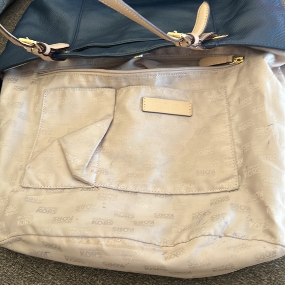 Michael Kors Jet Set Item Genuine Leather Large Tote Shoulder Bag Purse - Picture 16 of 16